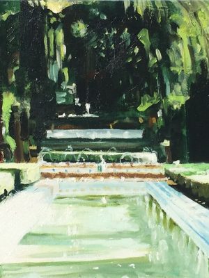 3 SEVILLA PARK Nº3 120cmx40cmx 3cm OLEO- LIENZO 450€ PRECIO RECOMENDADO 950€ SIN ENMARCAR